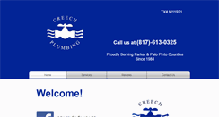 Desktop Screenshot of creechplumbing.com